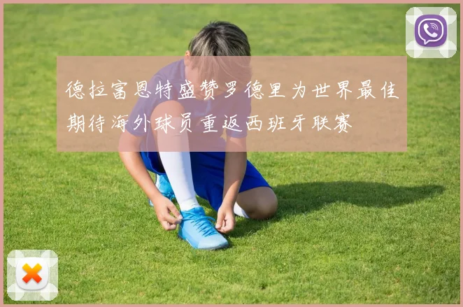 德拉富恩特盛赞罗德里为世界最佳期待海外球员重返西班牙联赛
